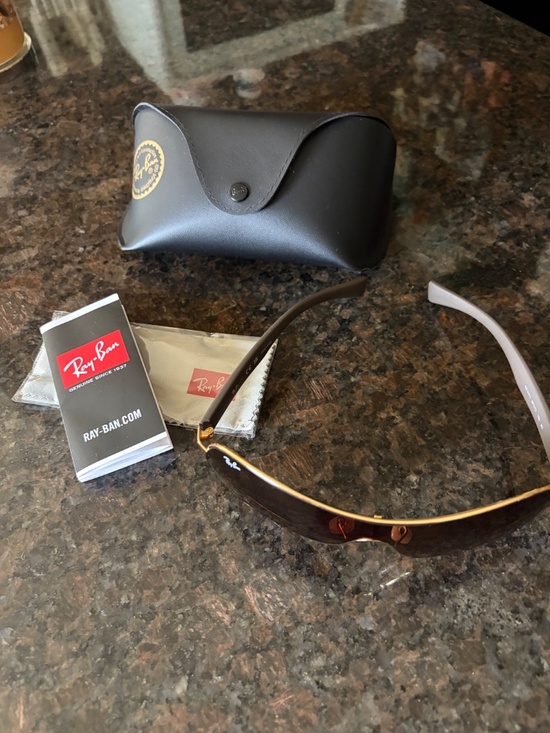 Ray Ban Arista Gold Sunglasses - NEW main image 5
